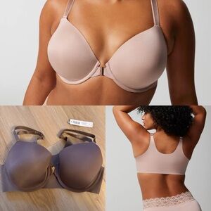NWT SOMA VANISHING 360 Front-Close Bra 34D